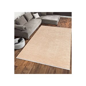 Ravi Yıkanabilir Kaydırmaz,pamuk Dokuma,premium Kalite Salon&mutfak&yemek Odası Kilimi 1704a-bej