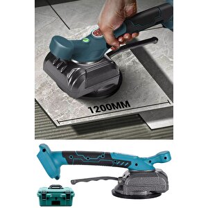 Yüksek Performanslı 21v Çift Akülü Titreşimli Vantuzlu Seramik Fayans Döşeme Makinesi Tokmak