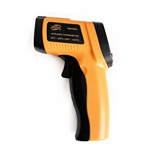 Gm550h Infrared Temassız Kızılötesi Termometre Renkli Ekran Alarm