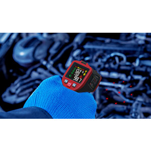 Wintact Wt323e Renkli Ekran Rutubet Küf Analizli Infared Termometre 1050c