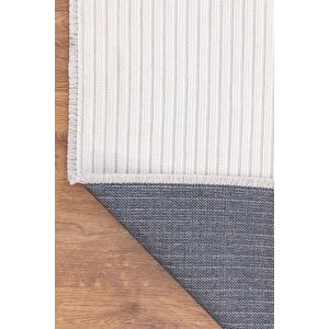 Ravi Yıkanabilir Kaydırmaz,pamuk Dokuma,premium Kalite Salon&mutfak&yemek Odası Kilimi 1701a-krem 80x500 cm