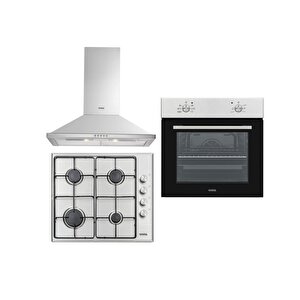 Piramit Gümüş Set 1 (af 5661 Yx-ao 6004 Yx-ad 6001 X)