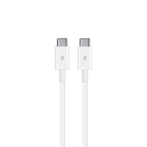 Type C To Type-c 120cm  Şarj Data Kablosu Beyaz - 2dk36b