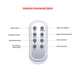 Mini El Ve Ayak Egzersiz Bisikleti Dijital Göstergeli Eliptik Kondisyon Bisikleti