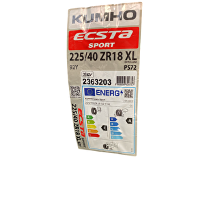 225/40r18 92y Xl Ps72 Ev 2024 Sonu Üretim Ev Uyumlu Yaz Lastiği