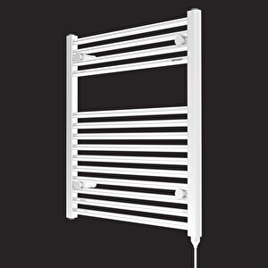 688x600mm 500w Elektrikli Karbon Çelik Havlupan Alya Beyaz