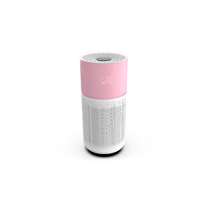 Akıllı Hava Temizleyici, Air Purifier, Mobil Uygulama Ile Denetim, 70 M2 Etkili, 3 Katmanlı Hepa13 Filtreli Hava Temizleme Cihazı Pembe
