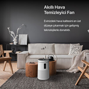 Xenon Smart Akıllı Hava Temizleyici, Wi-fi Mobil Uygulama Denetimli, Gece Lambalı, 50 M2 Etkili Air Purifier, Cadr 360m³/s, 3 Katmanlı Hepa13 Filtreli, Sessiz Hava Temizleme Cihazı X7421