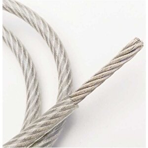 Ennalbur İzoleli Çelik Halat 8 Mm 5 Metre