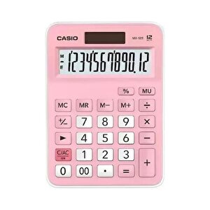 Mx-12b-pk Pembe 12 Hane Masaüstü Hesap Makinesi