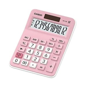 Mx-12b-pk Pembe 12 Hane Masaüstü Hesap Makinesi