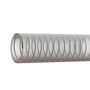Sertsan 19 Mm Şeffaf Çelik Telli Emiş Hortumu 5 Metre