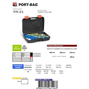 Portbag Pm01 Matkap Çantası