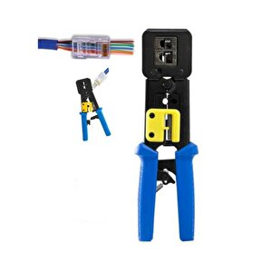 Rj45 Cat6 Ez Plug Yeni Nesil Makaslı Ağ Pensesi