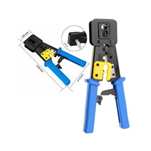 Rj45 Cat6 Ez Plug Yeni Nesil Makaslı Ağ Pensesi