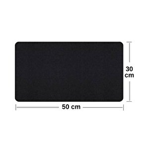 500 Mouse Pad Siyah (500x300x2)