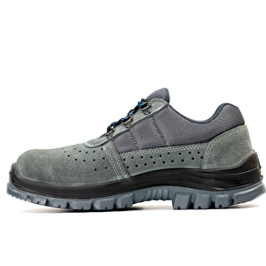 Yepa Siena Süet  S1 Hava Alan Yazlık Çelik Burun Bağcıklı Outdoor Çok Amaçlı İş Ayakkabısı 45