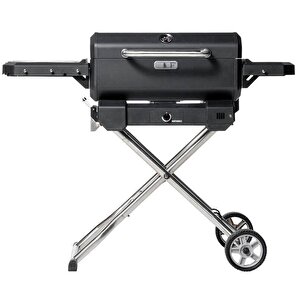 Portatif Kömürlü Smoker Barbekü Katlanabilir Ayaklı | Kömürlü Smoker Mangal