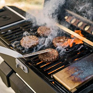 Portatif Kömürlü Smoker Barbekü Katlanabilir Ayaklı | Kömürlü Smoker Mangal