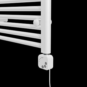 800x500 300w Elektrikli Karbon Çelik Havlupan Alya Beyaz