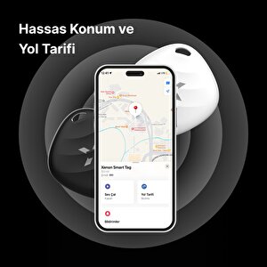 Air Tag, Aplle Find My Takip Sistemli Intelligence Ve Siri Uyumlu Takip Cihazı, Anahtar, Çanta, Bavul Ve Ios Uyumlu, Smart Tag, Beyaz