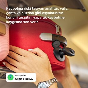 Air Tag, Akıllı Blutooth Takip Cihazı, Anahtar, Çanta, Bavul Ve Evcil Hayvan Için Kayıp Eşya Bulucu, Uzun Pil Ömürlü Ios Uyumlu, Smart Tag, Siyah X6605