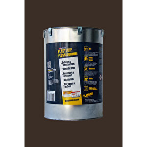 Plasti Dip - Tinersiz - 3 Kg - Mat Kahve