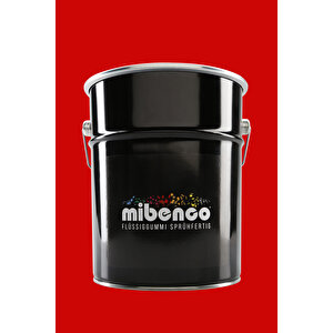 Mibenco - Araá Kaplama - 5 Litre - Mat Kirmizi