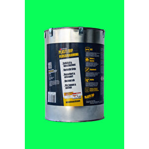 Plasti Dip - Tinersiz - 3 Kg - Mat Neon Yesil