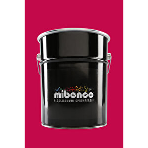 Mibenco - Araá Kaplama - 5 Litre - Mat Ahududu Kirmizi