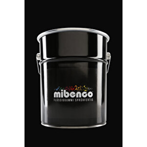 Mibenco - Araá Kaplama - 5 Litre - Mat Siyah