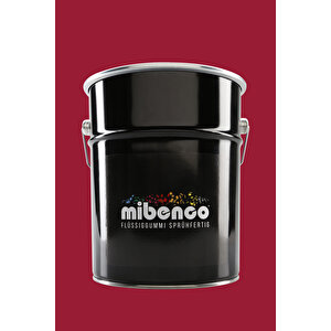 Mibenco - Araá Kaplama - 5 Litre - Mat Yakut Kirmizi