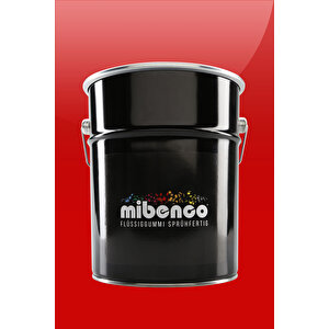 Mibenco - Araá Kaplama - 5 Litre - Parlak Kirmizi