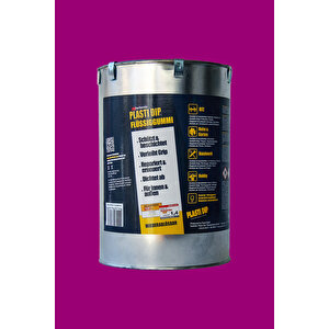 Plasti Dip - Tinersiz - 3 Kg - Mat Neon Mor
