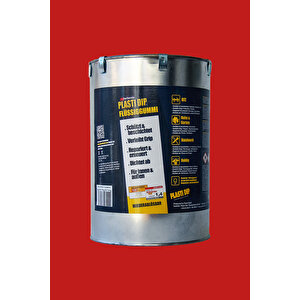 Plasti Dip - Tinersiz - 3 Kg - Mat Kirmizi