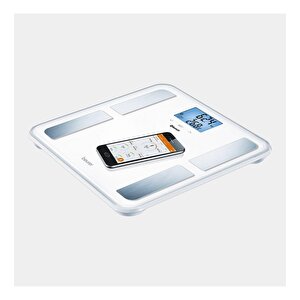 Bf 600 Pure Beyaz Terazi Diyagnoz Baskül Bluetooth Kullanımlı 180 Kg