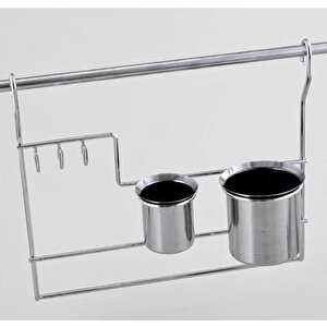 Çağdaş İkili Kaşıklık Inox