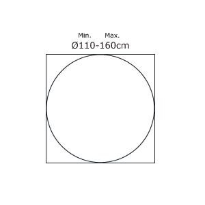 Tablalı Masa Ayağı 11.484.c110 - H110 Cm