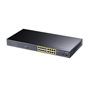 Gs1020ps2 16 Port Gigabit 200w 250m Poe+, Gigabit Sfp, Cctv, Vlan Metal Switch