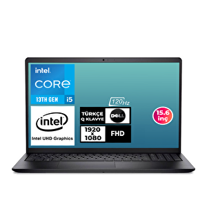 Vostro 3530 I5-1334u 24gb 512gb Ssd 15.6" Fhd W11p Taşınabilir Bilgisayar N3409pvnb3530u 010
