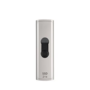 Ts2tesd320a 2tb Usb 10gbps 1050/950mb/s Gizlenebilir Başlıklı Taşınabilir Metal Kasa Ssd