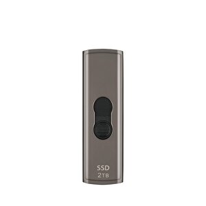 Ts2tesd330c 2tb Type-c 10gbps Gizlenebilir Başlıklı Taşınabilir Metal Kasa Ssd