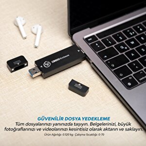 Npo Dk01 Nvme M.2 Usb-a/type-c Kablosuz Taşınabilir Harici Ssd Için Boş Kutu