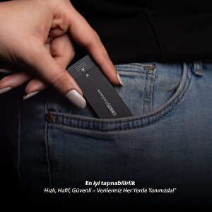 Npo Dk01 Nvme M.2 Usb-a/type-c Kablosuz Taşınabilir Harici Ssd Için Boş Kutu