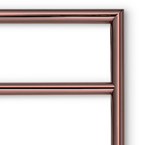 1500x500mm Paslanmaz Çelik Havlupan Parlak Bakır Trendy 150 X 50 Cm