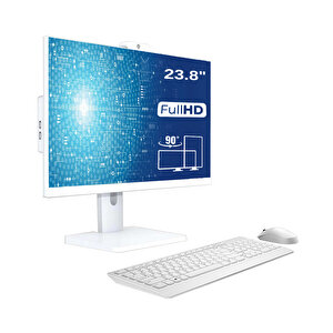 Xsr687 I7 4770 8gb Ram 512gb Ssd 23.8" Webcam + Wifi Pivot All In One Bilgisayar