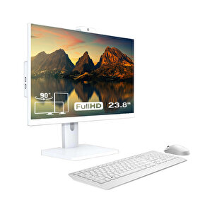 Xsr683 I5 6400 8gb Ram 256gb Ssd 23.8" Webcam + Wifi Pivot All In One Bilgisayar
