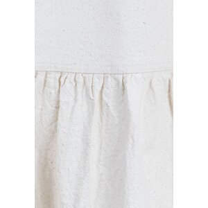 Naturel Perde Rustik Pileli Vintage 100x185 Cm