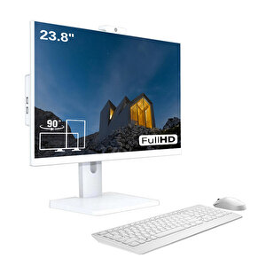 Xsr876 I7 4770 16gb Ram 256gb Ssd 23.8" Webcam + Wifi Pivot All In One Bilgisayar