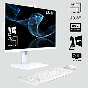 Xsr990 I3 6100 16gb Ram 128gb Ssd 23.8" Webcam + Wifi Pivot All In One Bilgisayar